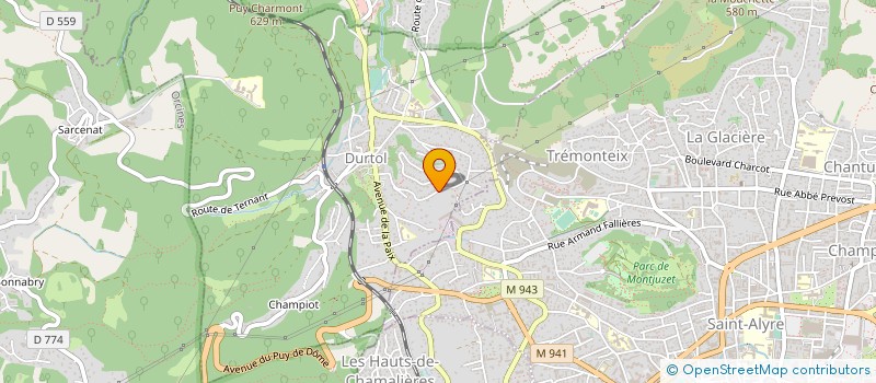 localisation de l'entreprise DR LEMAITRE JEAN PIERRE ET ASSOCIES  DURTOL