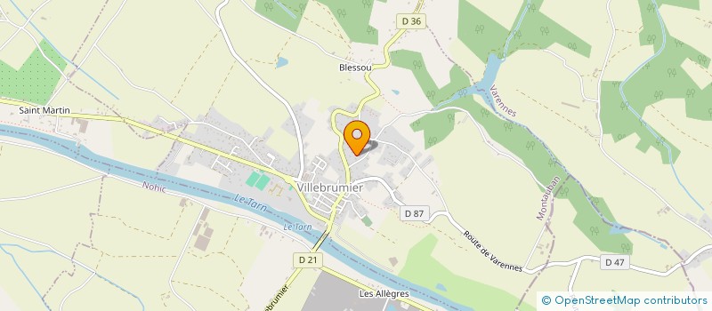 localisation de l'entreprise DR LOCATION 82 à ORGUEIL
