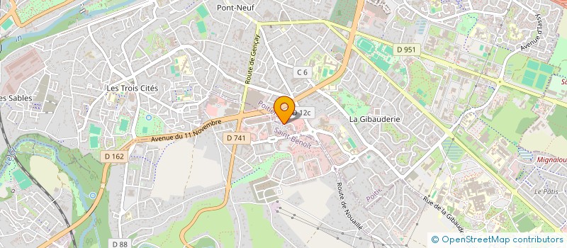 localisation de l'entreprise DR LOISIRS à POITIERS