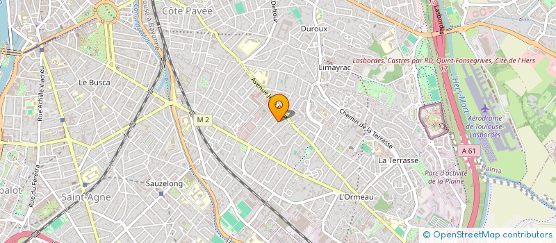 localisation de l'entreprise DR MAEVA GUILLAUME à TOULOUSE