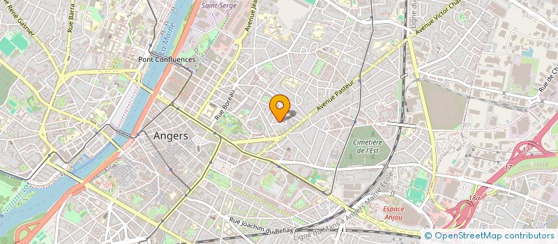 localisation de l'entreprise DR MAMOUR à ANGERS