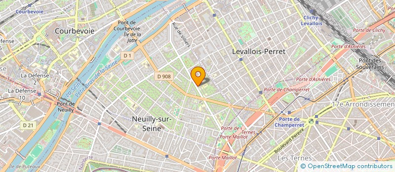 localisation de l'entreprise DR MARION ORVILLE à NEUILLY-SUR-SEINE