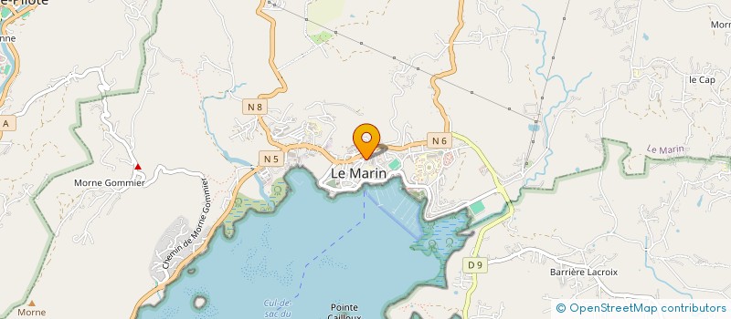 localisation de l'entreprise DR MATHURINA MIGUEL  LE MARIN