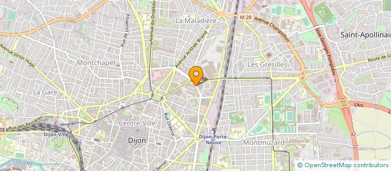 localisation de l'entreprise DR MAX DIMINUTTO à DIJON