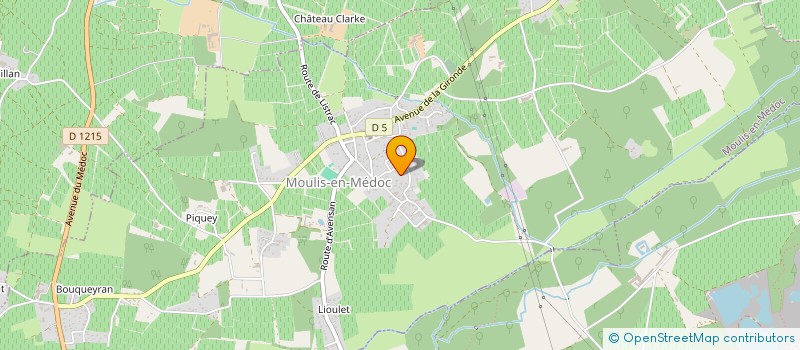 localisation de l'entreprise DR METALLERIE  MOULIS-EN-MEDOC