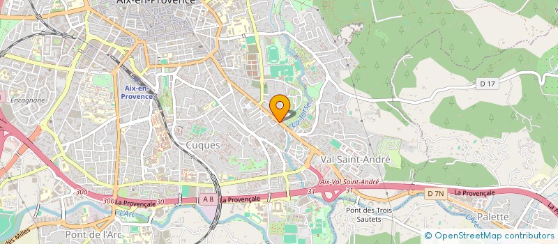localisation de l'entreprise DR NICOLAS CORREIA à AIX-EN-PROVENCE