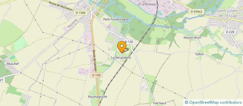 localisation de l'entreprise DR NUTRITION  SAINT-JEAN-D'ANGELY