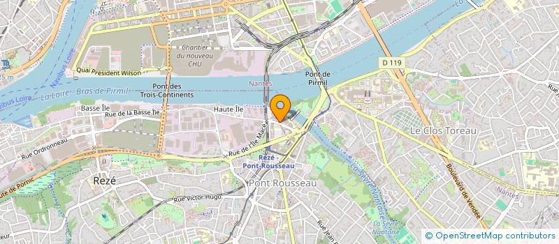 localisation de l'entreprise DR OLIVIER MESLAND  NANTES