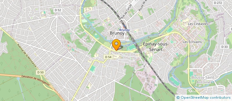 localisation de l'entreprise DR OMAN KHAWAJA à BRUNOY