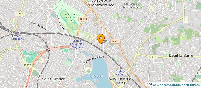 localisation de l'entreprise DR PARTICIPATIONS à EAUBONNE