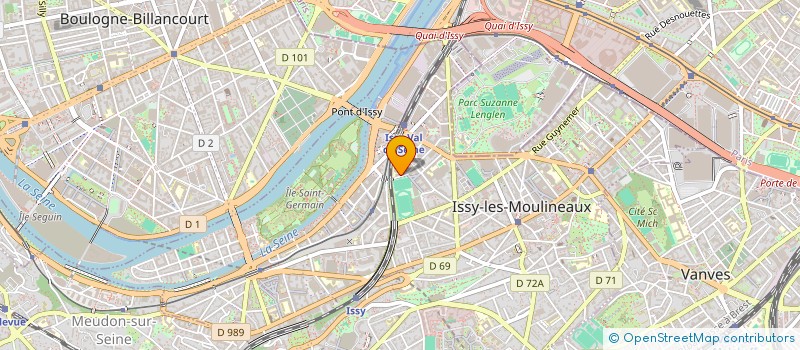 localisation de l'entreprise DR PAULINE HAIM à ISSY-LES-MOULINEAUX