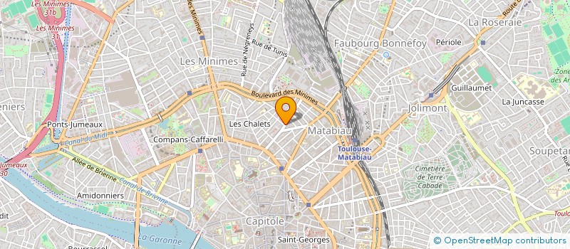 localisation de l'entreprise DR PAUMIER à TOULOUSE
