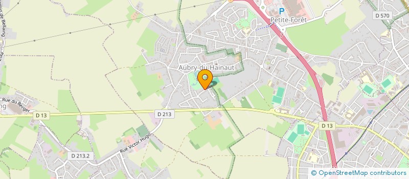 localisation de l'entreprise DR PF59  PETITE-FORET