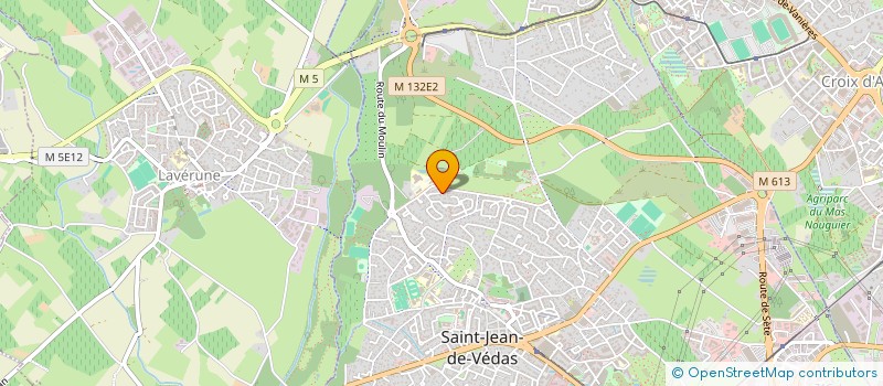 localisation de l'entreprise DR PITTI  SAINT-JEAN-DE-VEDAS