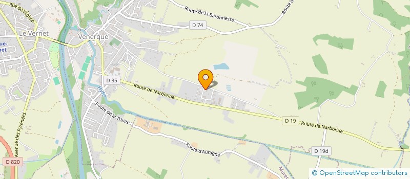 localisation de l'entreprise DR PLOMBERIE à VENERQUE