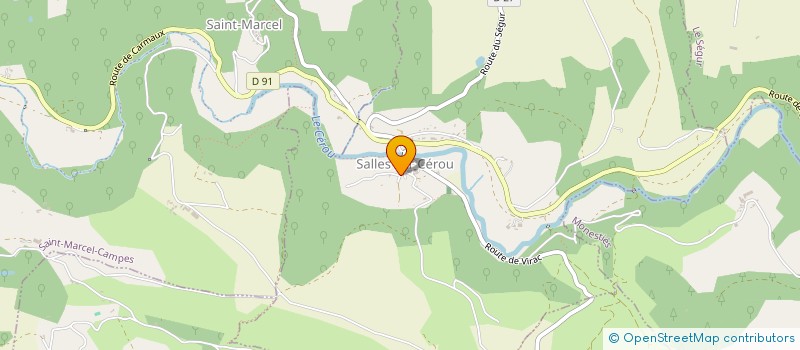 localisation de l'entreprise DR PRODUCTIONS  SALLES