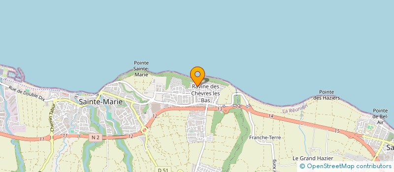 localisation de l'entreprise DR PUCHOOA à SAINTE-MARIE
