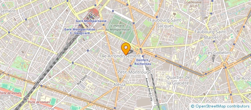 localisation de l'entreprise DR RAVINET  PARIS