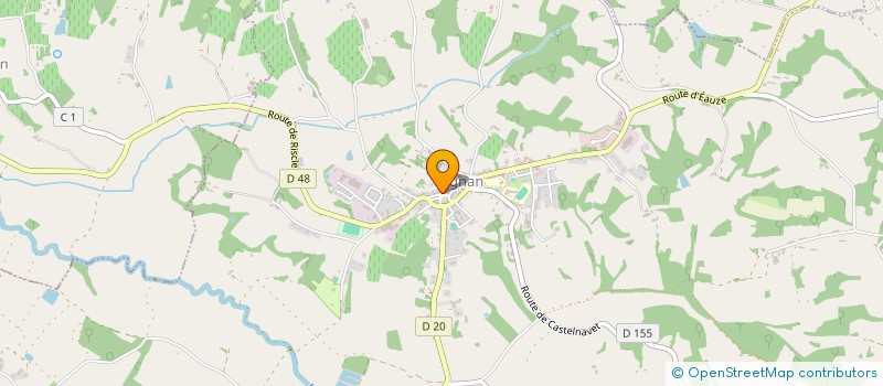 localisation de l'entreprise DR REINERT BICHAT  AIGNAN