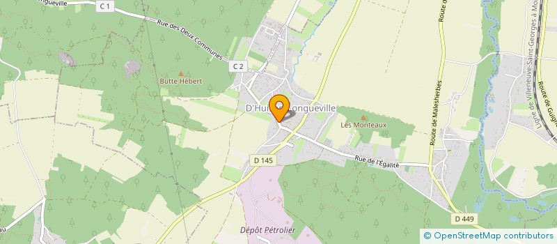 localisation de l'entreprise DR RENOV à D'HUISON-LONGUEVILLE