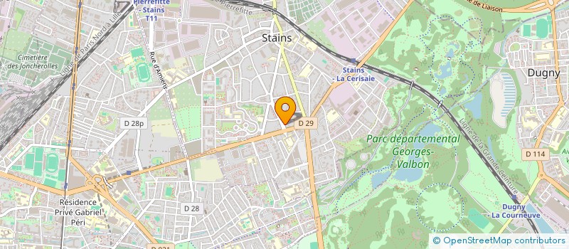 localisation de l'entreprise DR REPAR  STAINS