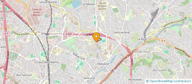 localisation de l'entreprise DR ROMAISSA LEKHETARI  MARSEILLE