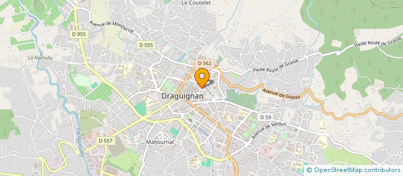 localisation de l'entreprise DR SCHOOL  DRAGUIGNAN