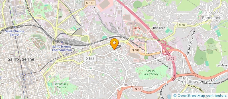 localisation de l'entreprise DR SE42 à SAINT-ETIENNE