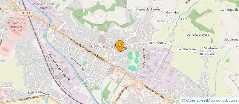 localisation de l'entreprise DR SERVICES  BOE