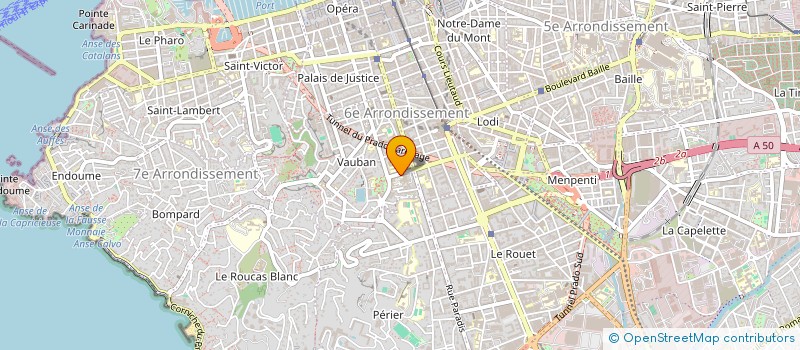 localisation de l'entreprise DR SICHEZ-COM à MARSEILLE