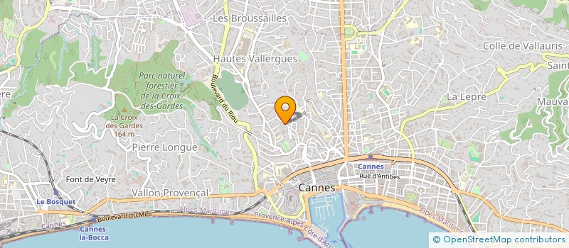 localisation de l'entreprise DR SMOKE à CANNES