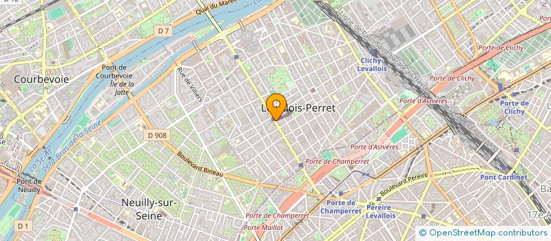 localisation de l'entreprise DR TAOUSS, SOCIETE D'EXERCICE LIBERAL A RESPONSABILITE LIMITEE DE MEDECIN à LEVALLOIS-PERRET