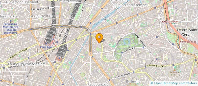 localisation de l'entreprise DR TERRAIL LEYNADIER DEJEAN  PARIS