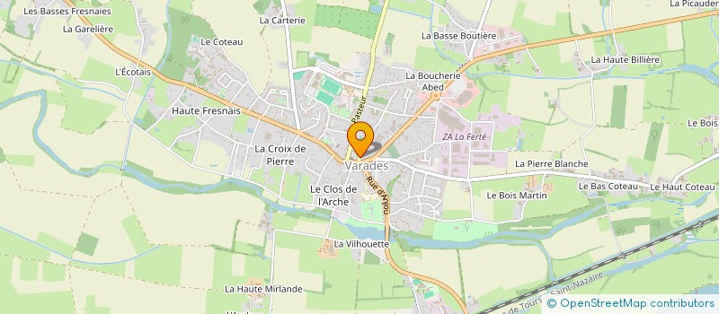 localisation de l'entreprise DR TP à LOIREAUXENCE