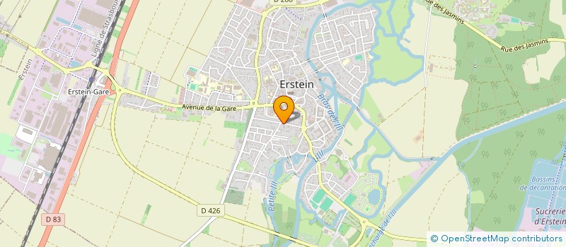 localisation de l'entreprise DR VELTEN  ERSTEIN