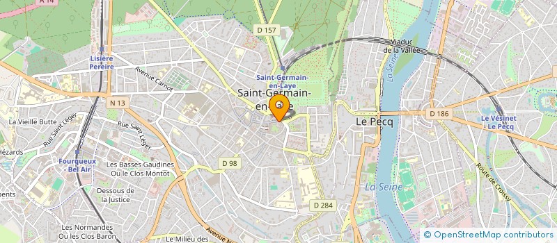 localisation de l'entreprise DR WAKED MARC  SAINT-GERMAIN-EN-LAYE