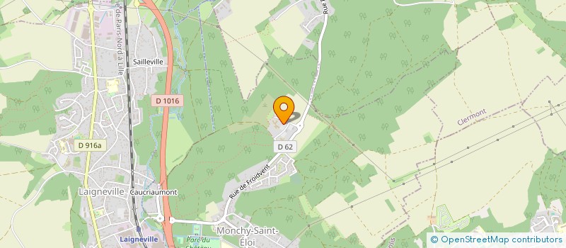 localisation de l'entreprise DR YVES GARAUD  MONCHY-SAINT-ELOI