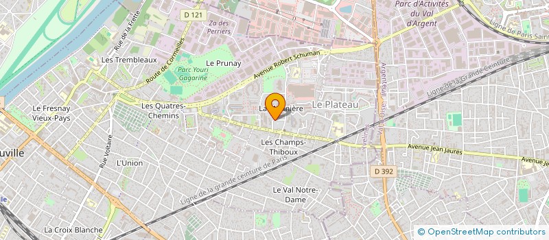 localisation de l'entreprise DR ZAKIA MOUSLIM  SARTROUVILLE