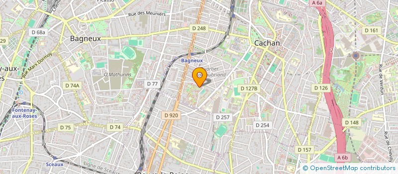 localisation de l'entreprise DR ZIMO GROUP  CACHAN