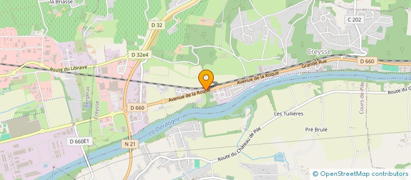 localisation de l'entreprise DR9  CREYSSE