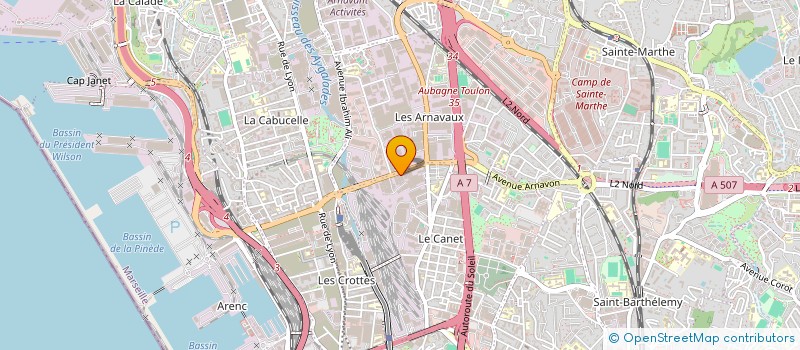 localisation de l'entreprise DRA EL MIZAN à MARSEILLE