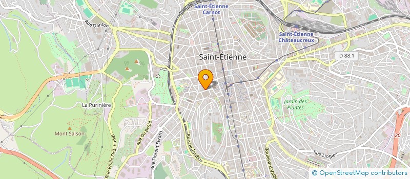 localisation de l'entreprise DRABBLE EMILE  SAINT-ETIENNE