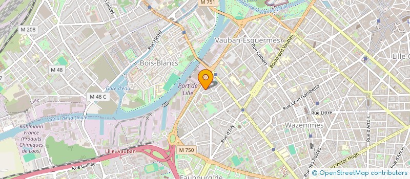 localisation de l'entreprise DRACHE LABS à LILLE