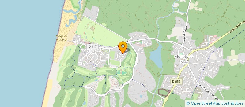 localisation de l'entreprise DRACIA MOLIETS  MOLIETS-ET-MAA