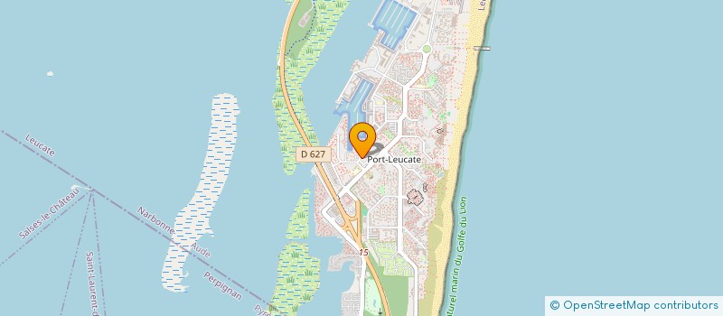 localisation de l'entreprise DRACIR à LEUCATE