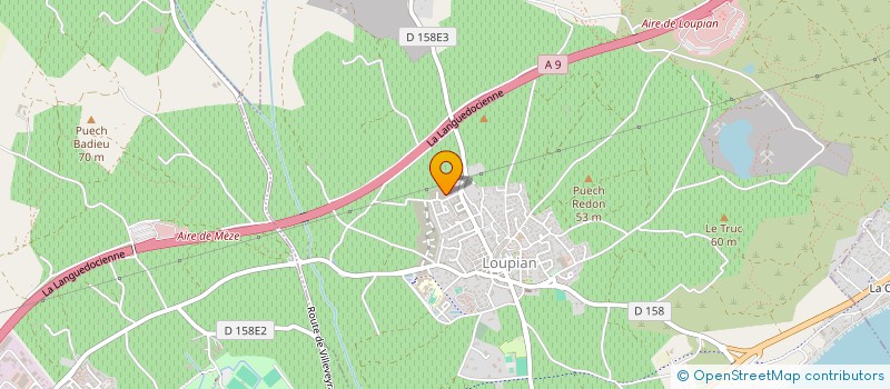 localisation de l'entreprise DRACIR  LOUPIAN