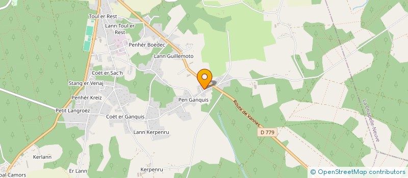 localisation de l'entreprise DRACK à CAMORS