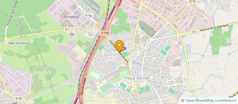 localisation de l'entreprise DRACS'ANIM  PERPIGNAN