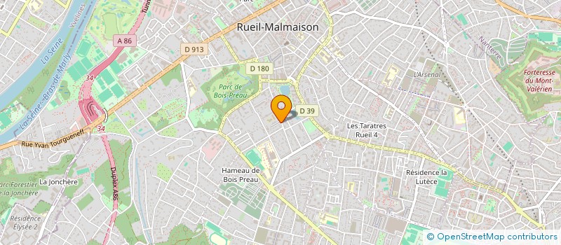 localisation de l'entreprise DRAENEG à RUEIL-MALMAISON