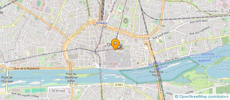 localisation de l'entreprise DRAF HOLDING  ORLEANS